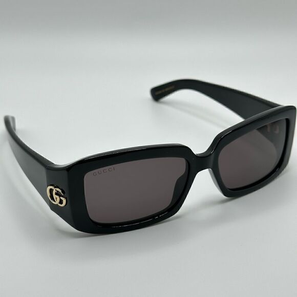 GUCCI Sunglasses GG1403S 001 Black/Grey Women NEW main image 6